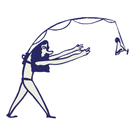 Woman Walking Sticker by CTZN