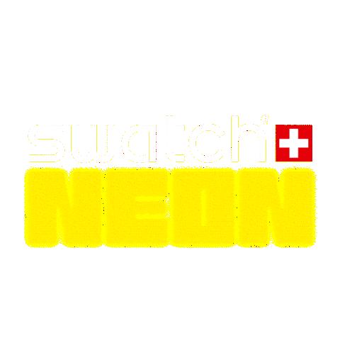 Neon Sticker by Swatch Singapore