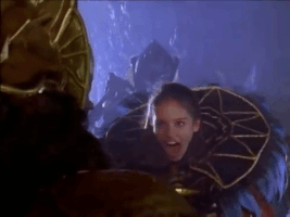 yelling mighty morphin GIF by Power Rangers