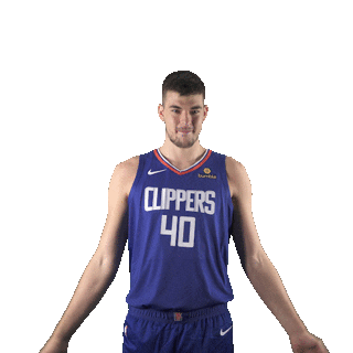 Get Louder Ivica Zubac Sticker By La Clippers For Ios And Android Giphy 