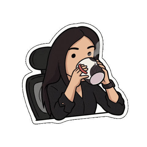 Happy Girl Sticker by Brifly