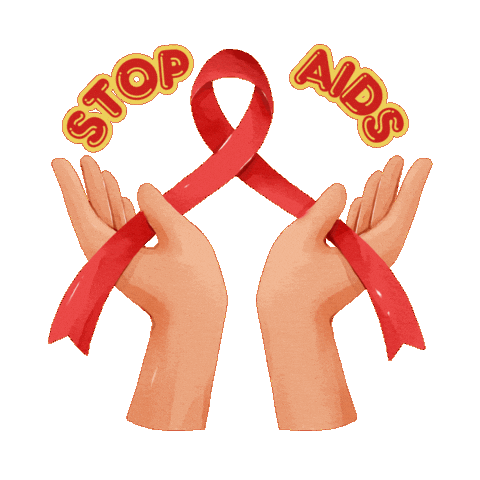 Aids Day Sticker