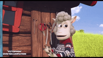 sheep kutoppen GIF by Qvisten Animation