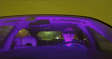 fan driving GIF by Polyvinyl Records
