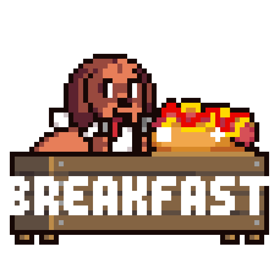 Hungry Good Morning Sticker by HotDogs