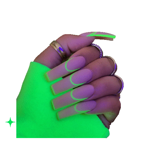 Nails Manicure Sticker by CHAUN LEGEND