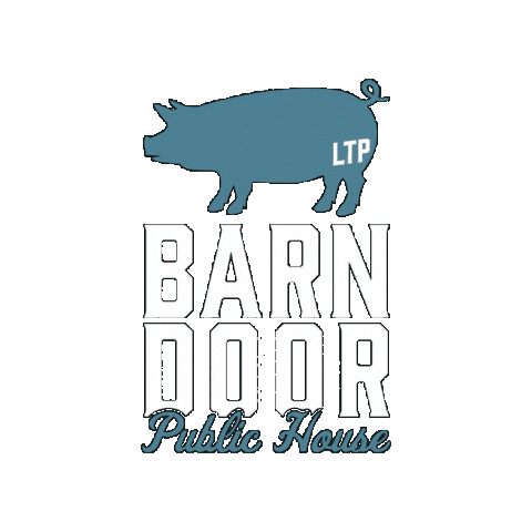 Barn Door Public House Sticker