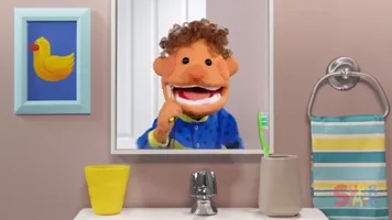 bathroom puppet GIF by Super Simple