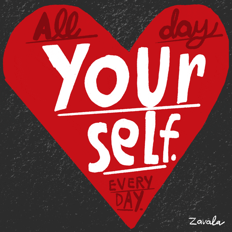 EstudioZavala heart self care self love everyday GIF