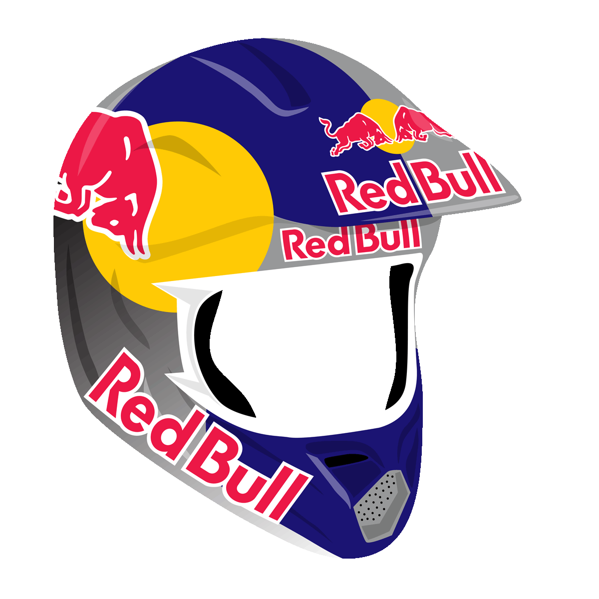 Ken Roczen Helmet Sticker by Red Bull for iOS & Android GIPHY
