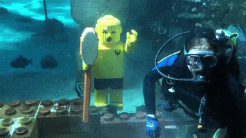 LEGOLANDDeutschlandResort lego atlantis sealife blub GIF