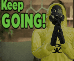 Hazmat Keep Going GIF