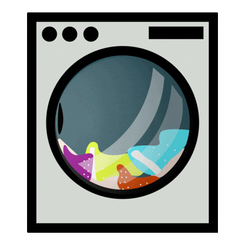 Wash Laundry Sticker by Green Child Magazine