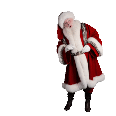 santa claus wink Sticker by Macy's