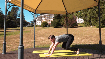 yoga handstand GIF by health tv