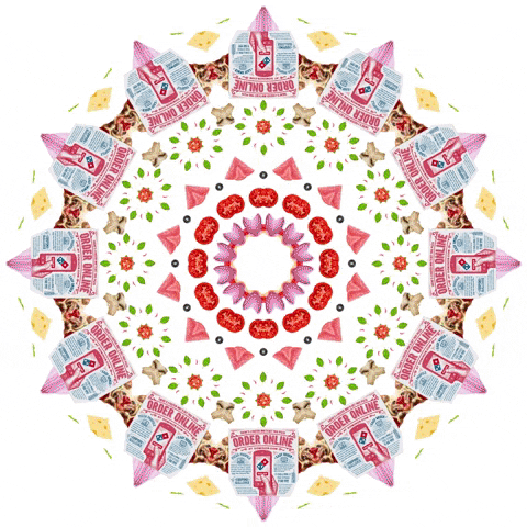 Pizza Kaleidoscope GIF by Kundhiya