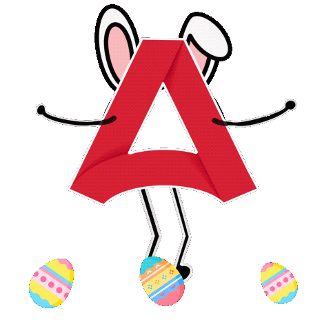 Bunny Easter Sticker by AICHINGER GmbH