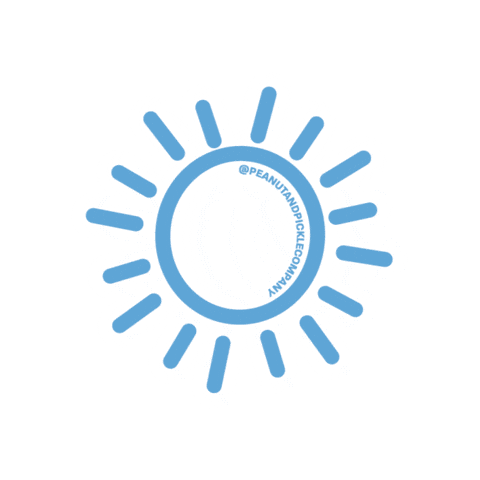 Sea Sunshine Sticker by Peanut and Pickle