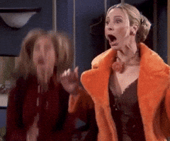Happy Season 5 GIF by Friends - Find &amp; Share on GIPHY