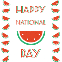 Slice Celebrate GIF by National Watermelon Association