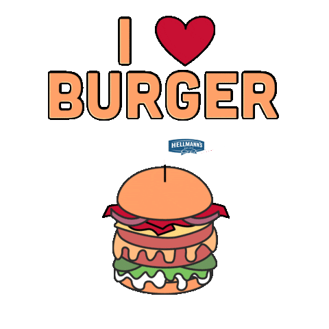 Hellmanns Burgerfest Sticker by Hellmann's Burger Fest