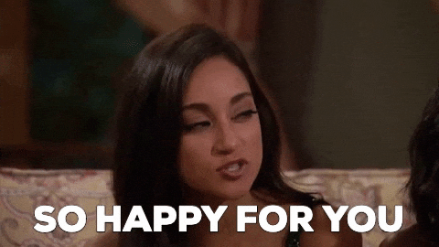 New Trending Gif Online Happy Episode 1 Abc Eye Roll Bachelor Eyeroll The Bachelor Victoria Sarcasm Sarcastic Season 24 Peter Weber Bachelor Peter Victoria F So Happy For You