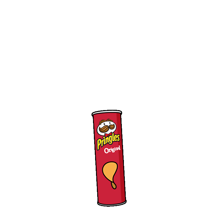 Party Snacking Sticker by Pringles Europe for iOS & Android | GIPHY