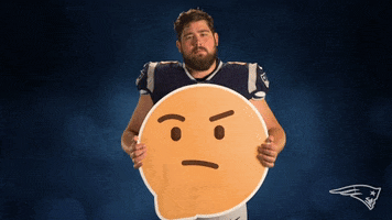 Confused David Andrews GIF by New England Patriots