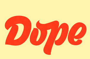 Dope Typography GIF
