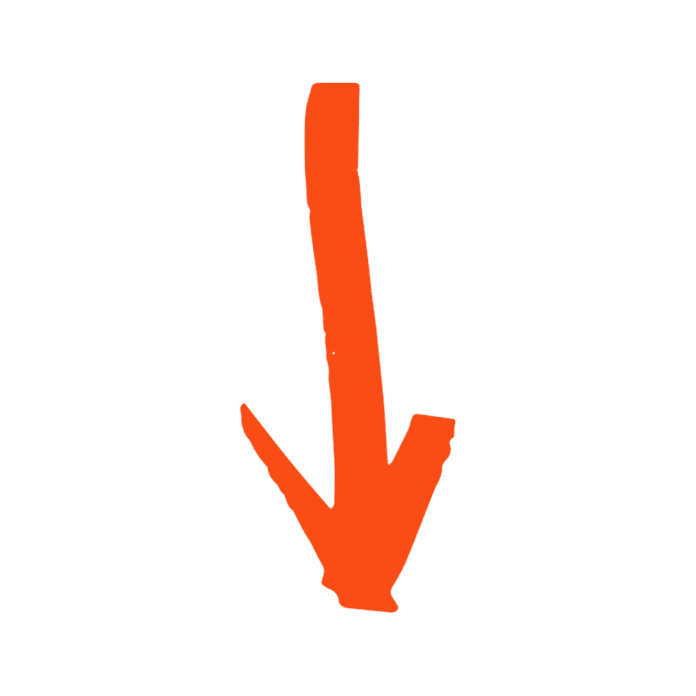 Arrow Orange Sticker by Humad® for iOS & Android GIPHY