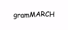 gramMARCH grammarch GIF