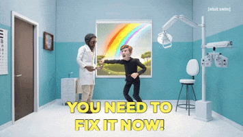 Fix It GIF by Adult Swim