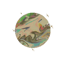 Stars Spin Sticker