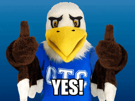 Eagle Ozzy GIF by Ozarks Technical Community College