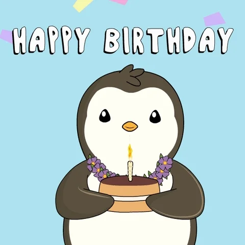 Happy Birthday Dance GIF by Pudgy Penguins