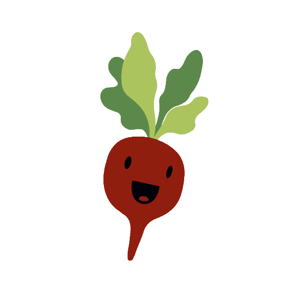 Eating Sticker by Mama Deli