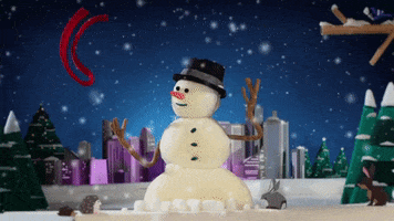 Jason Mraz Snowman GIF by Ingrid Michaelson