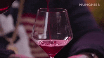 red wine drinking GIF by Munchies