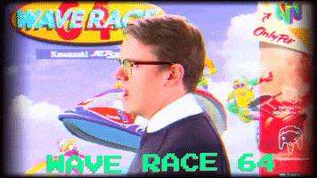 Wave Race 64 N64 Brian Firenzi Nintendo GIF by Dude Bro Party Massacre III