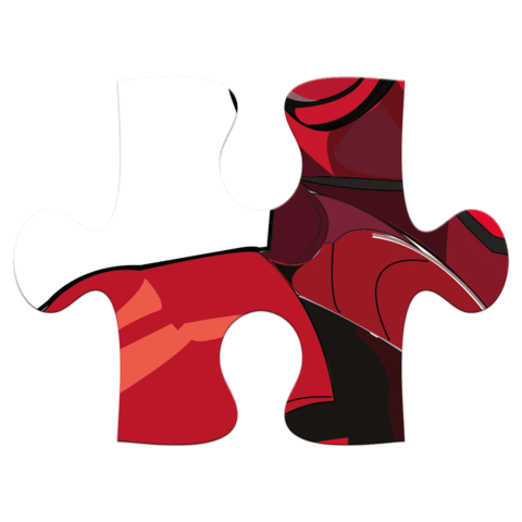 Ironman Puzzle Piece Sticker by BILIM-INNOVATION