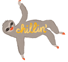 Chill Relax Sticker by Kendra Dandy