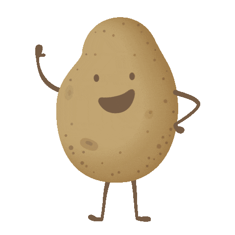 National Potato Day Sticker for iOS & Android | GIPHY