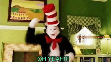 Image result for cat in the hat mike myers gif
