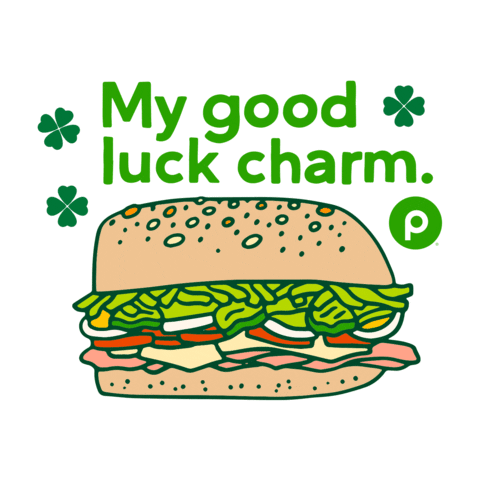 St Patricks Day Good Luck Sticker by Publix