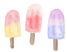 Summer Icecream Sticker by hello matze illustrations