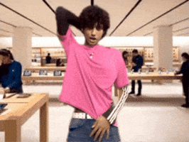 Apple Store Dancing GIF