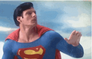 Confused Clark Kent GIF