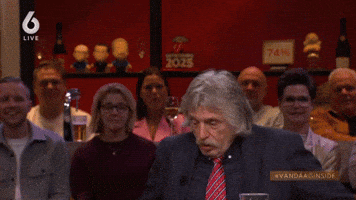 Johan Derksen Vi GIF by Vandaag Inside