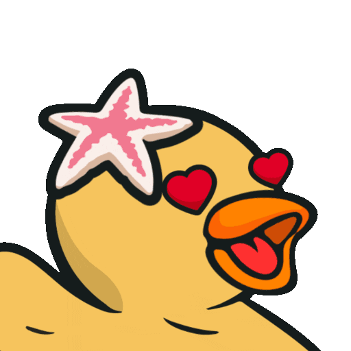Duckie Land Sticker