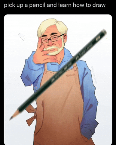 Pencil Ai Art GIF
